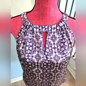 THE LIMITED Key Hole, Back Tie, Top - Size‎ Medium